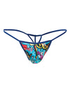 Male Basics Sinful Hipster Wow T Thong G-String Yellow Print XL