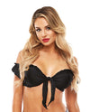 Teacher&#039;s Pet School Girl Tie Top Black O/S