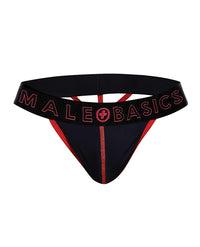 Male Basics Neon Thong Red XL