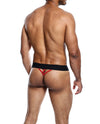 Male Basics Neon Thong Red SM