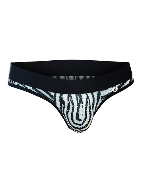 Male Basics MOB Aero Jock Zebra XL