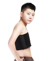 Gender Fluid Strapless Chest Compression Binder - XXXL Black