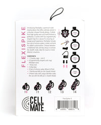 Sport Fucker Cellmate FlexiSpike Chastity Cage - Size 0 Black/Pink