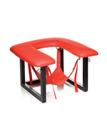 Master Series Face Rider Queening Chair - Black/Red Drop Ship Only Freight $32