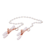 Mischief Peaches & CreaMe Pearl Nipple Clamps