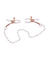 Mischief Peaches & CreaMe Pearl Nipple Clamps