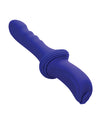 Overdrive Ridged Shaft Remote Control Sex Machine - Blue