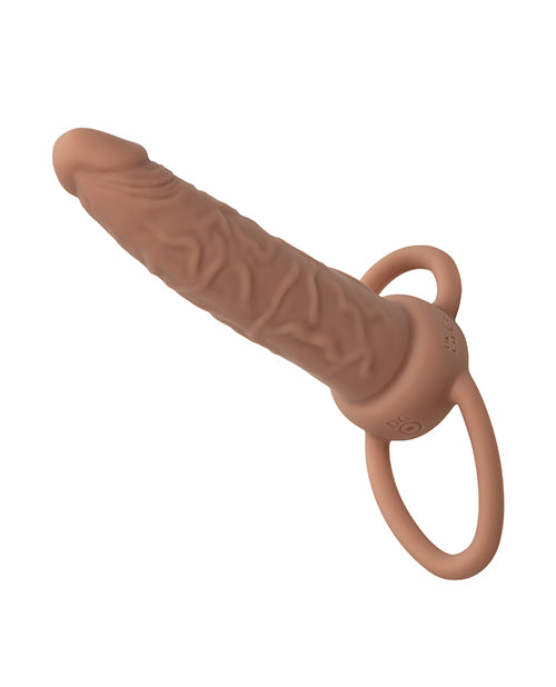 Performance Maxx Rechargeable Dual Penetrator - Brown