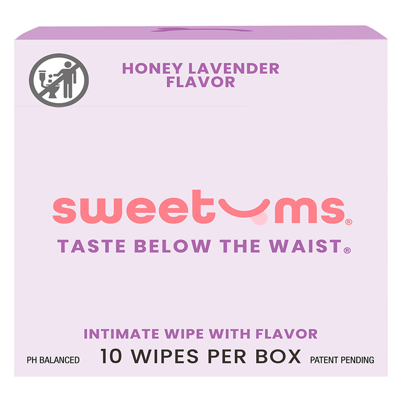 Sweetums Flavored Wipes-Honey Lavender