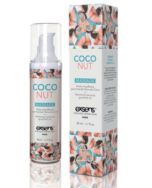 EXSENS of Paris Warming Massage Oil - Coconut