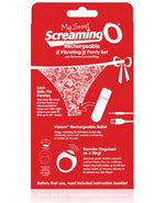 Screaming O My Secret Charged Remote Control Panty - Red