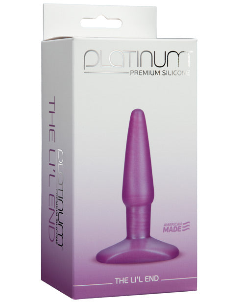 Platinum Silicone the Lil End - Purple