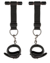 Easy Toys Over The Door Wrist Cuffs - Black