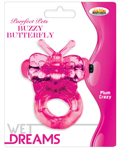 Wet Dreams Purrfect Pet Buzzy Butterfly - Magenta