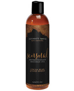 Intimate Earth Sensual Massage Oil - 240 ml Cocoa Bean &amp; Gogi Berry