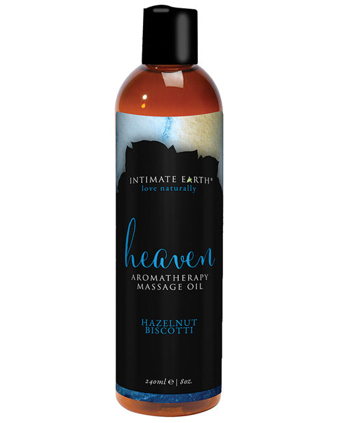 Intimate Earth Heaven Massage Oil - 240 ml Hazelnut Biscotti