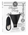 Nu Sensuelle Pleasure Panty Bullet w/Remote Control 15 Functions - Black