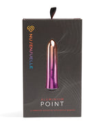 Nu Sensuelle Aluminium Point Rechargeable Bullet - Multicolor