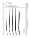 Shots Ouch Urethral Sounding Metal Dilator Set