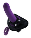 VeDO Strapped Rechargeable Vibrating Strap On - Deep Purple