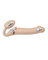 Strap On Me Vibrating Bendable Strapless Strap On Large - Vanilla