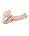 Strap On Me Vibrating Bendable Strapless Strap On Large - Vanilla