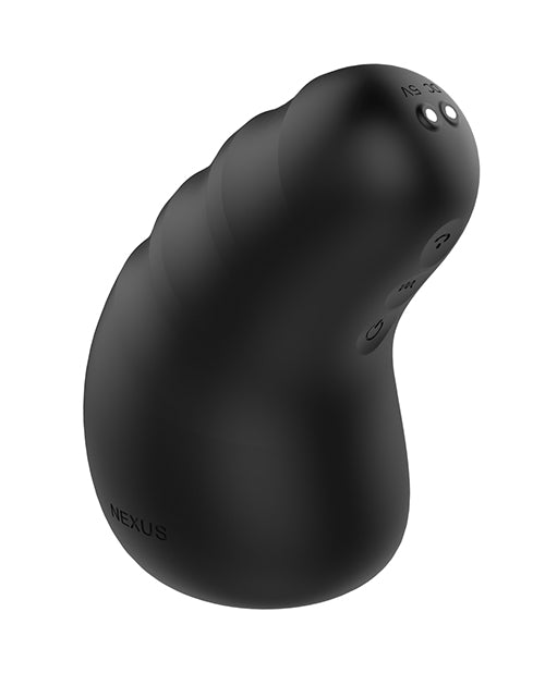 Nexus Eclipse Vibrating & Stroking Masturbator - Black