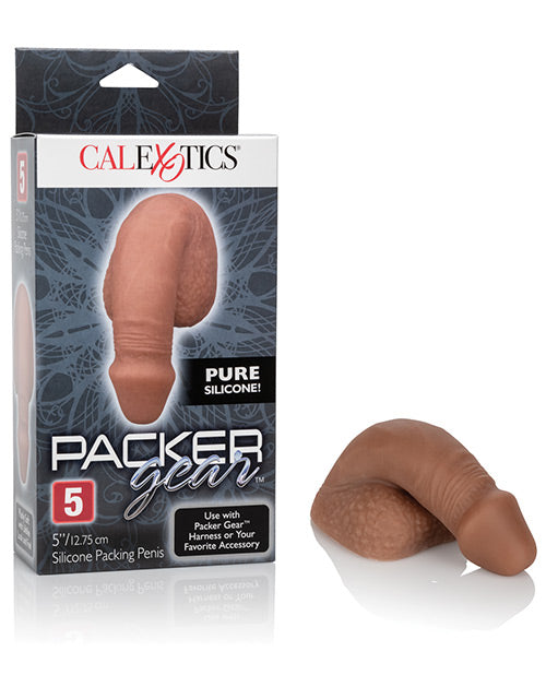 Packer Gear 5 & Silicone Packing Penis - Brown