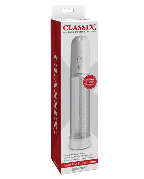 Classix Auto Vac Power Pump - White