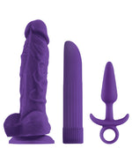 INYA Play Things Set of Plug, Dildo & Vibrator - Purple