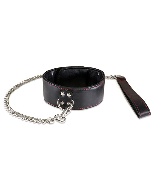 Sultra Lambskin 2 Collar w/24 Chain - Black