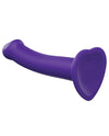 Strap On Me Silicone Bendable Dildo Medium - Purple