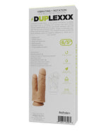 Skinsations Duplexx Vibrating; Rotating Double Dildo - Flesh