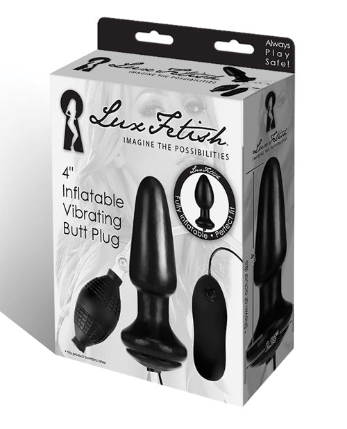 Lux Fetish 4 & Inflatable Vibrating Butt Plug