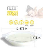 Fuzu Massage Candle - 4 oz Fiji Dates & Lemon Peel