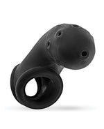 Oxballs Airlock Air-Lite Vented Chastity - Black Ice