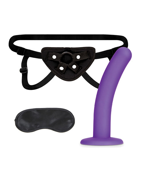 Lux Fetish 5; Dildo w/Strap On Harness Set