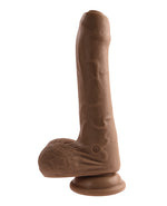 Evolved Peek A Boo Vibrating Dildo - Dark