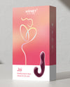 Joi Pro Rotating Head G-Spot Vibrator Clit Licker w/Remote - Purple