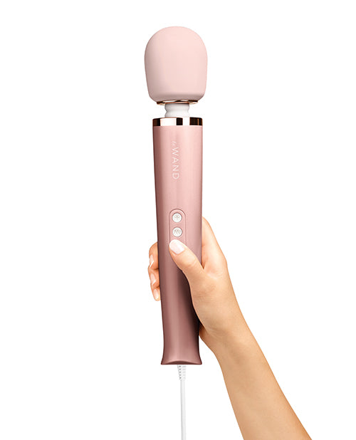 Le Wand Powerful Plug-In Vibrating Massager - Rose Gold