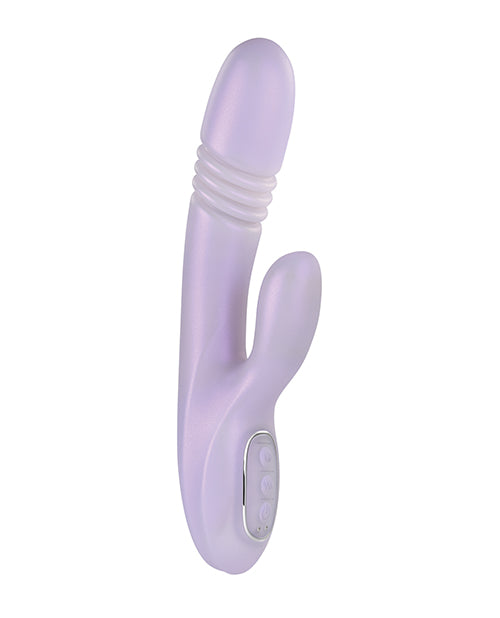 Playboy Pleasure Bumping Bunny Rabbit Vibrator - Opal