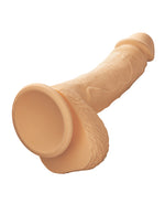 Studs Dual Density Silicone 6.25 & Dildo - Ivory