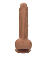 Studs Dual Density Silicone 5; Dildo - Brown