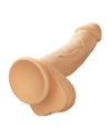 Studs Dual Density Silicone 5; Dildo - Ivory