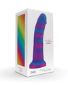 Nobu Rainbow 8; Dildo w/Suction Cup - Cosmic