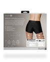 Shots Ouch Vibrating Strap On Boxer - Black XS/S