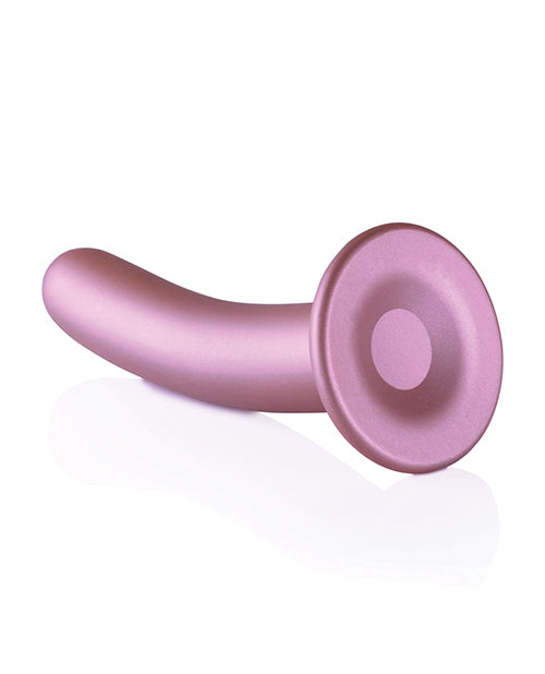 Shots Ouch 7; Smooth G-Spot Dildo - Rose Gold