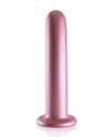 Shots Ouch 7; Smooth G-Spot Dildo - Rose Gold