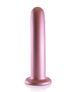 Shots Ouch 7; Smooth G-Spot Dildo - Rose Gold