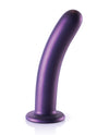 Shots Ouch 7; Smooth G-Spot Dildo - Metallic Purple